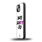 boys do cry back phone cover | glass case for iphone 13 mini