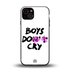 boys do cry back phone cover | glass case for iphone 13