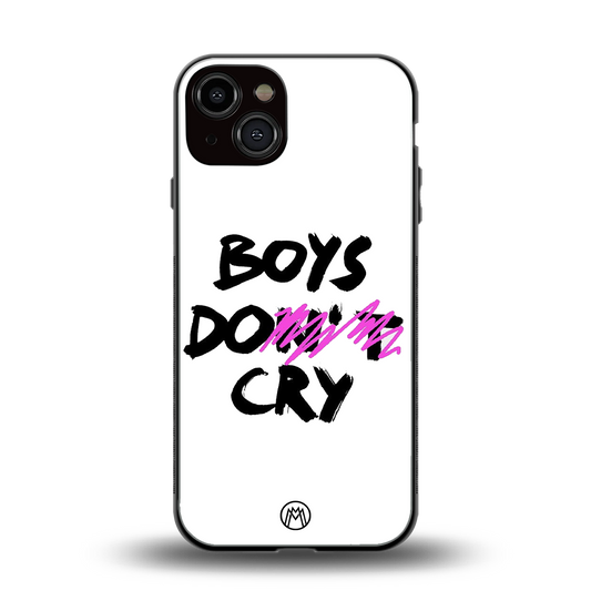 boys do cry back phone cover | glass case for iphone 13