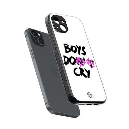 boys do cry back phone cover | glass case for iphone 14 plus