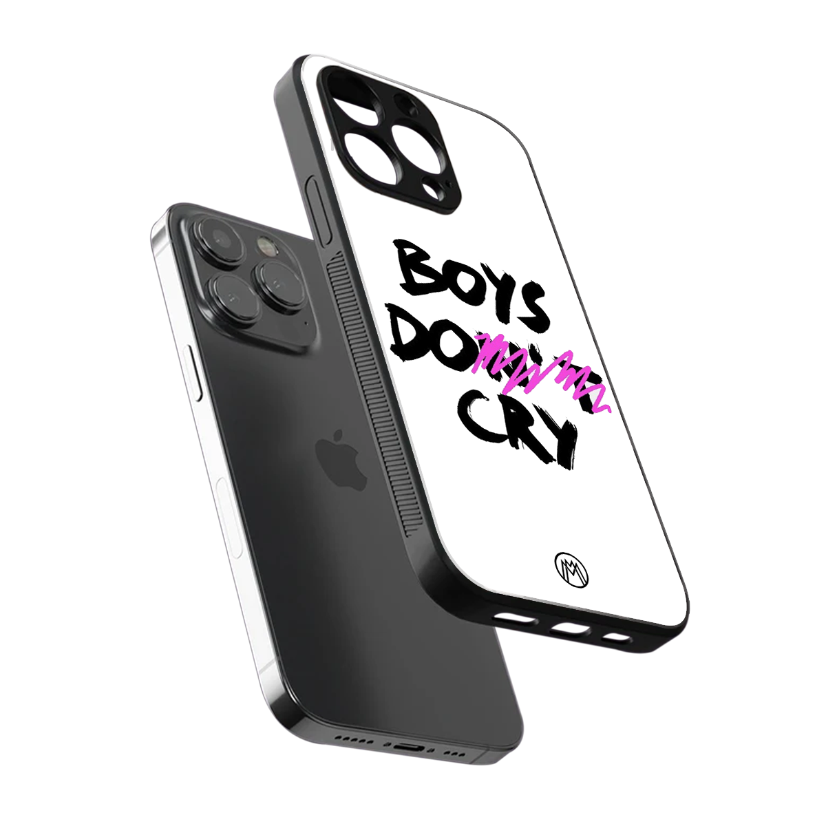 boys do cry back phone cover | glass case for iphone 15 pro max