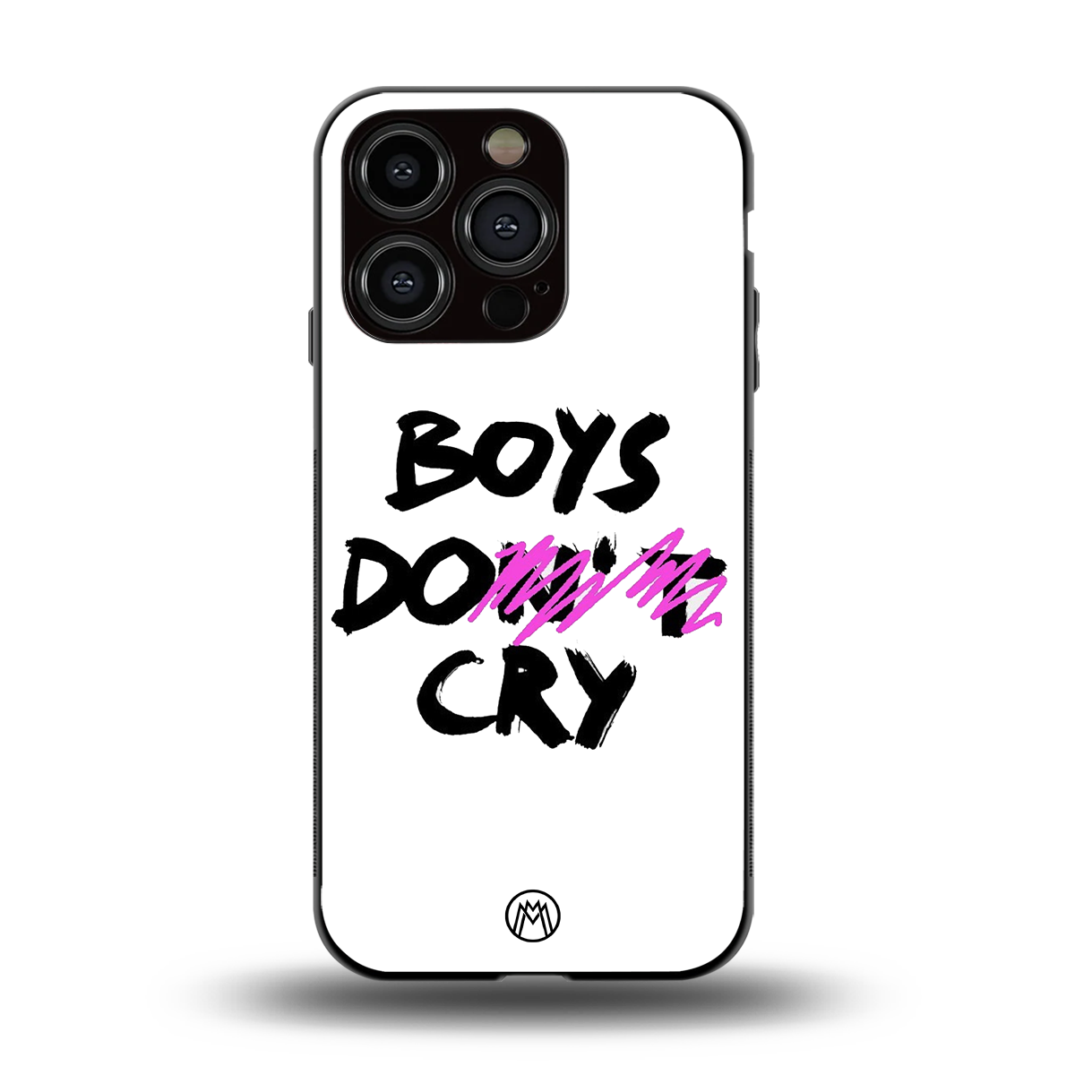 boys do cry back phone cover | glass case for iphone 15 pro