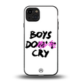 boys do cry back phone cover | glass case for iphone 14
