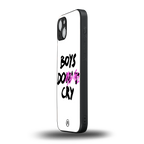 boys do cry back phone cover | glass case for iphone 15