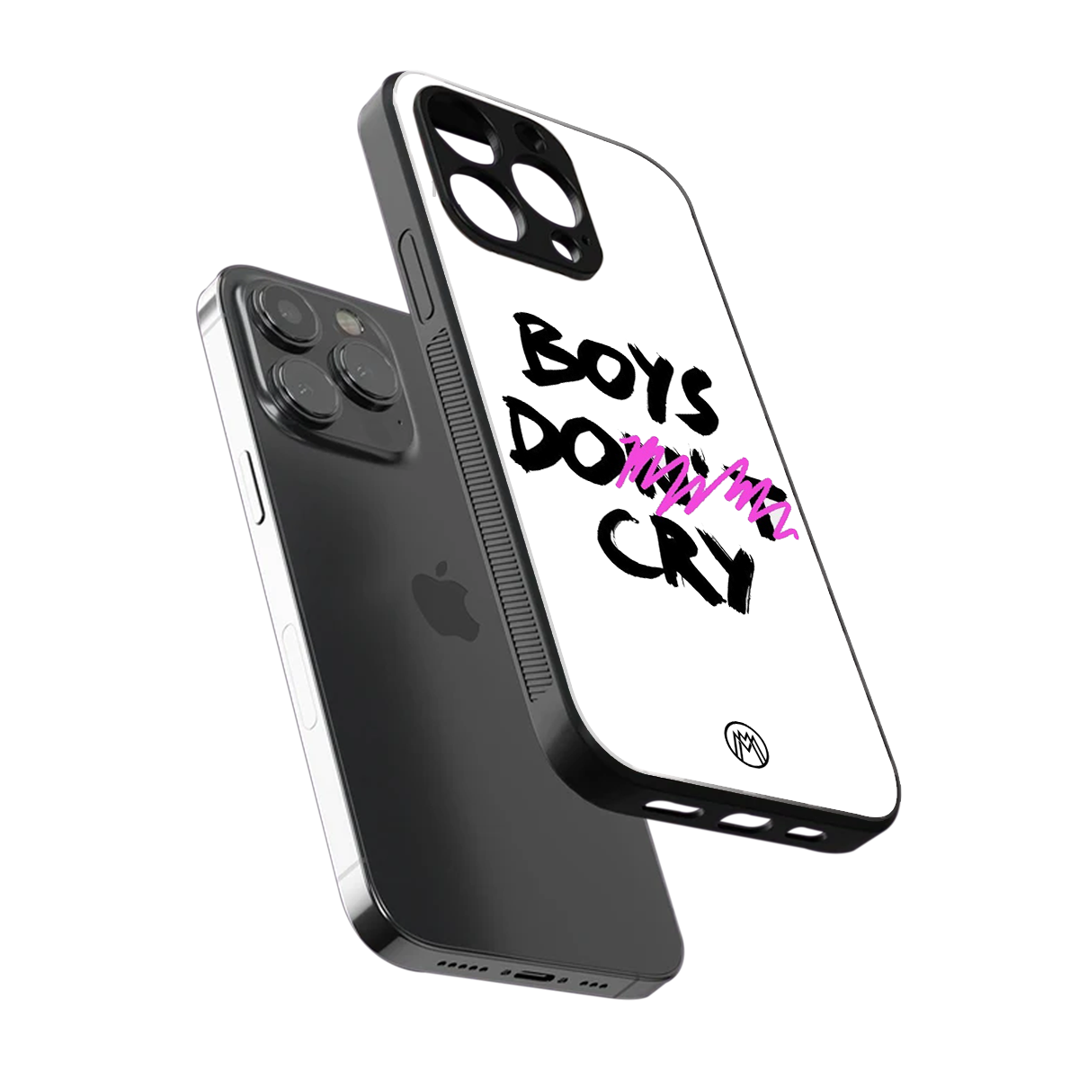 boys do cry back phone cover | glass case for iphone 16 pro max