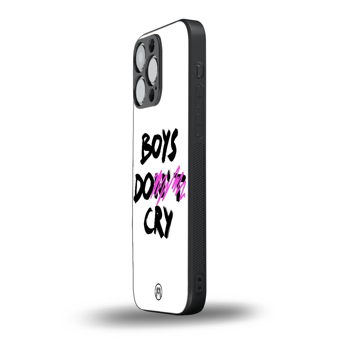 boys do cry back phone cover | glass case for iphone 16 pro max