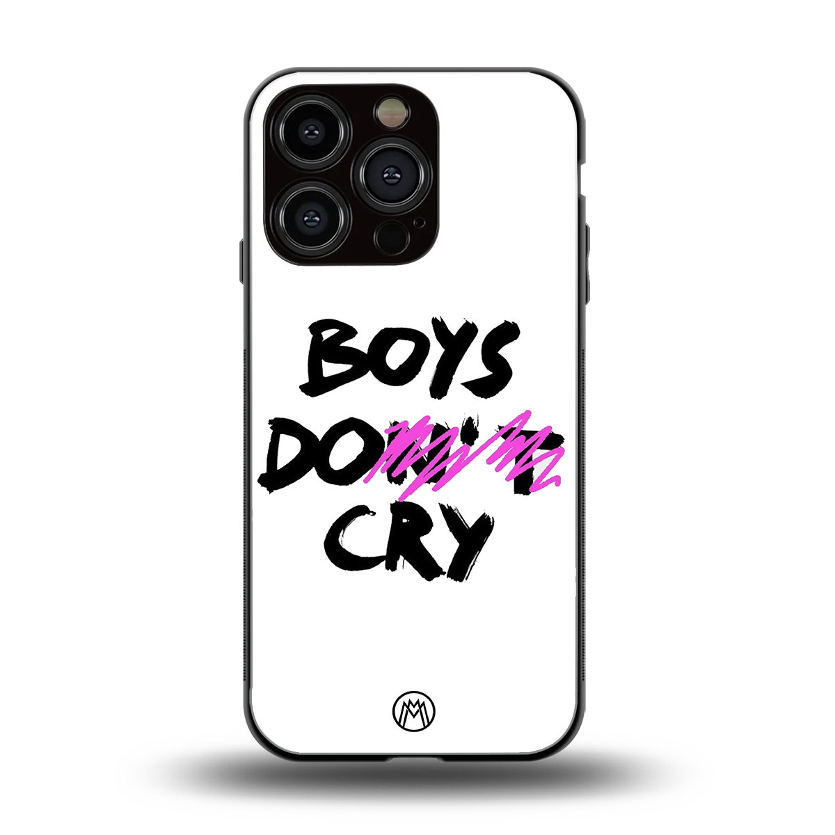 boys do cry back phone cover | glass case for iphone 16 pro