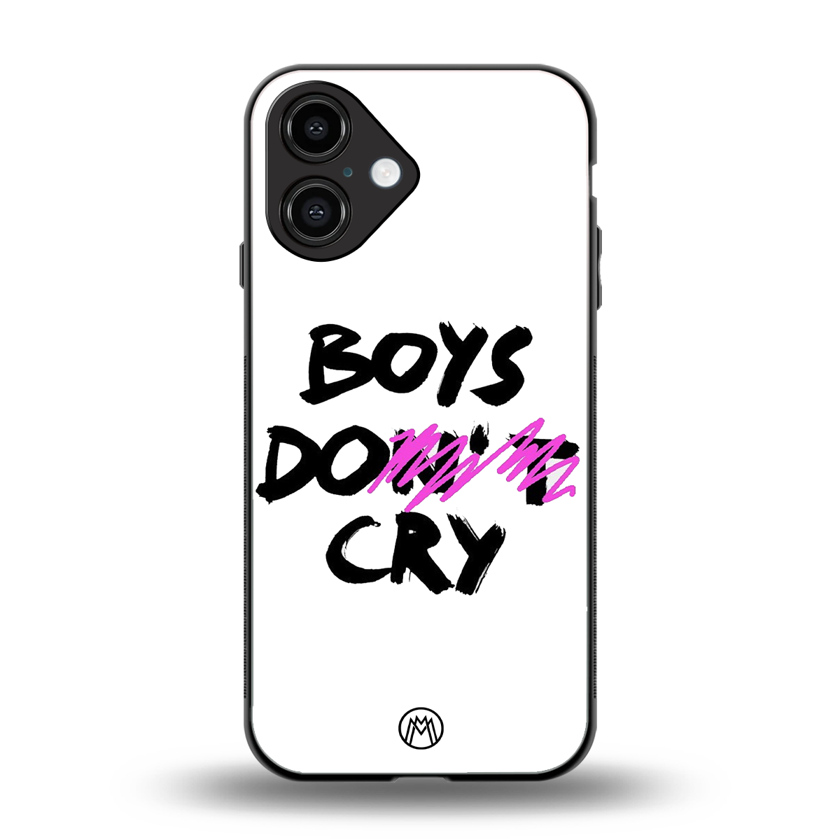 boys do cry back phone cover | glass case for iphone 16