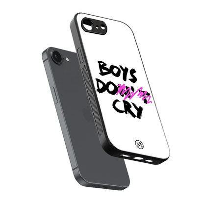 boys do cry back phone cover | glass case for iphone 16e