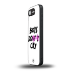 boys do cry back phone cover | glass case for iphone 16e