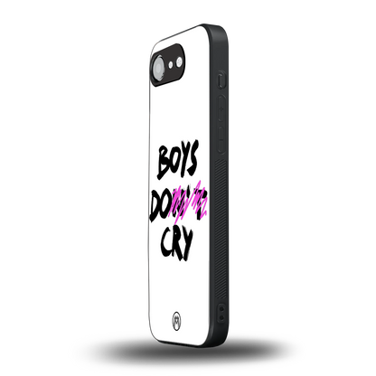 boys do cry back phone cover | glass case for iphone 16e