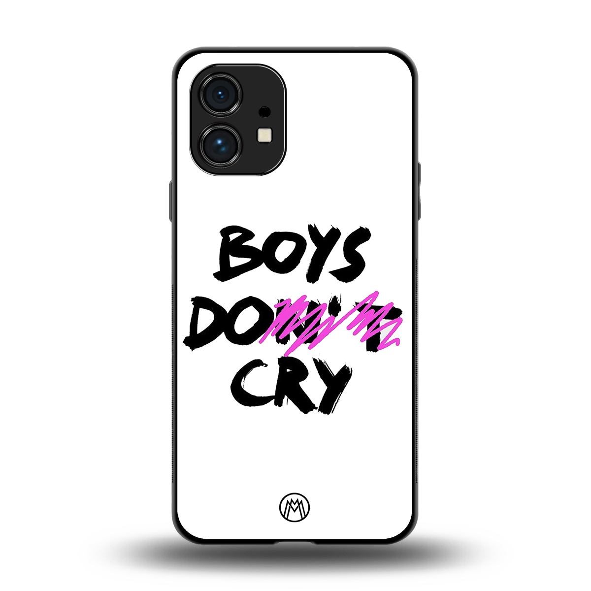 boys do cry back phone cover | glass case for nothing phone 1