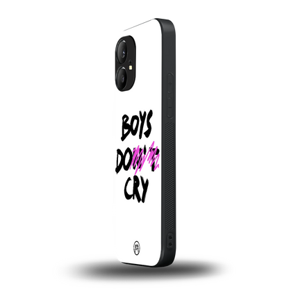 boys do cry back phone cover | glass case for nothing phone 1
