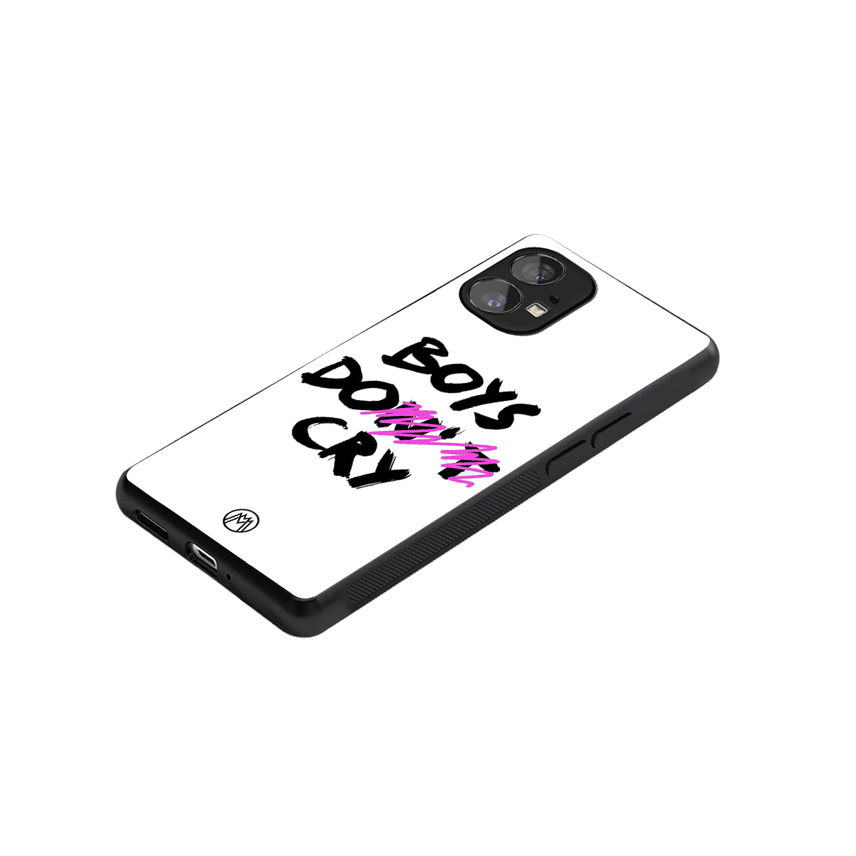 boys do cry back phone cover | glass case for nothing phone 1