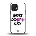 boys do cry back phone cover | glass case for nothing phone 2