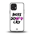 boys do cry back phone cover | glass case for nothing phone 2