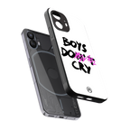 boys do cry back phone cover | glass case for nothing phone 2
