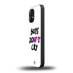boys do cry back phone cover | glass case for nothing phone 2