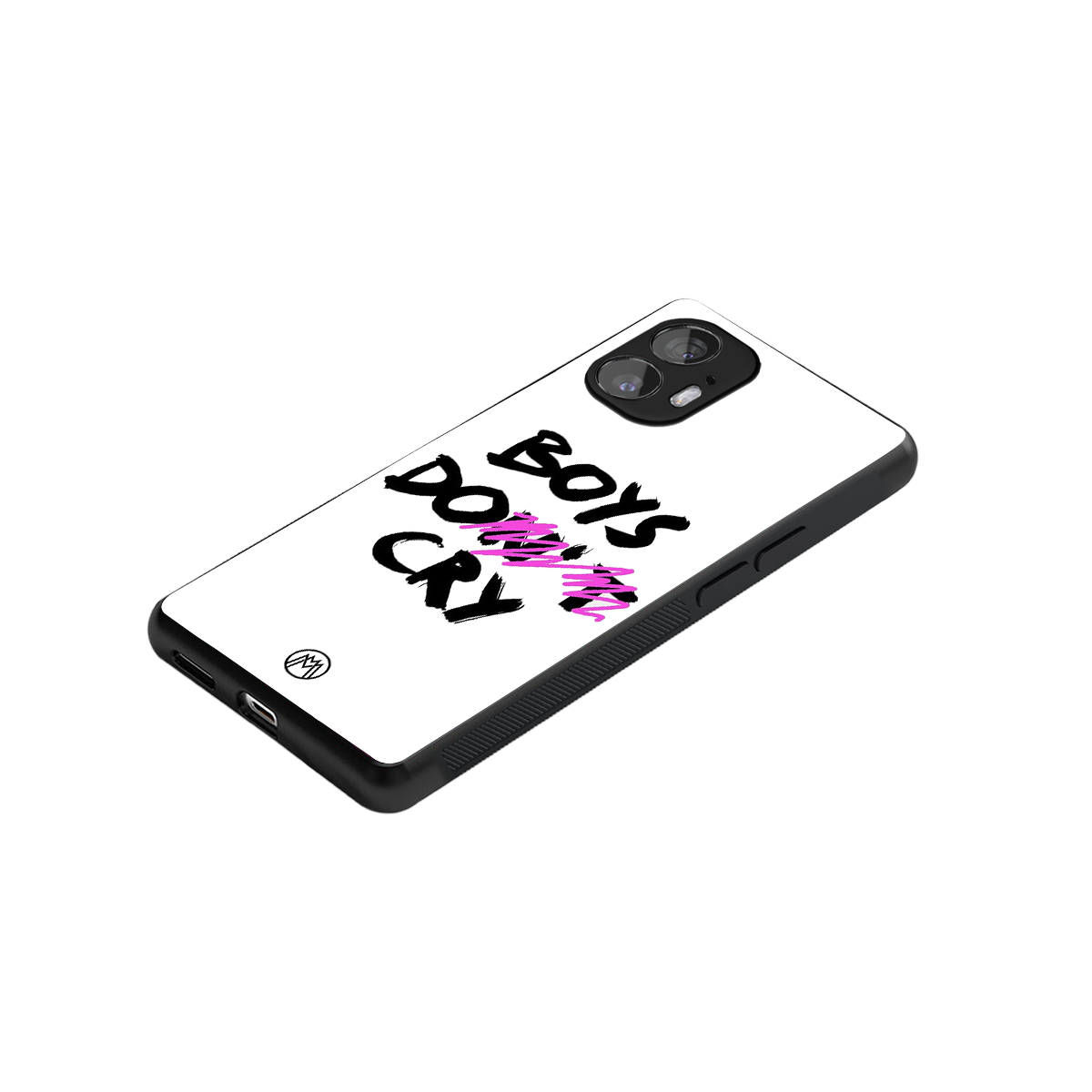 boys do cry back phone cover | glass case for nothing phone 2