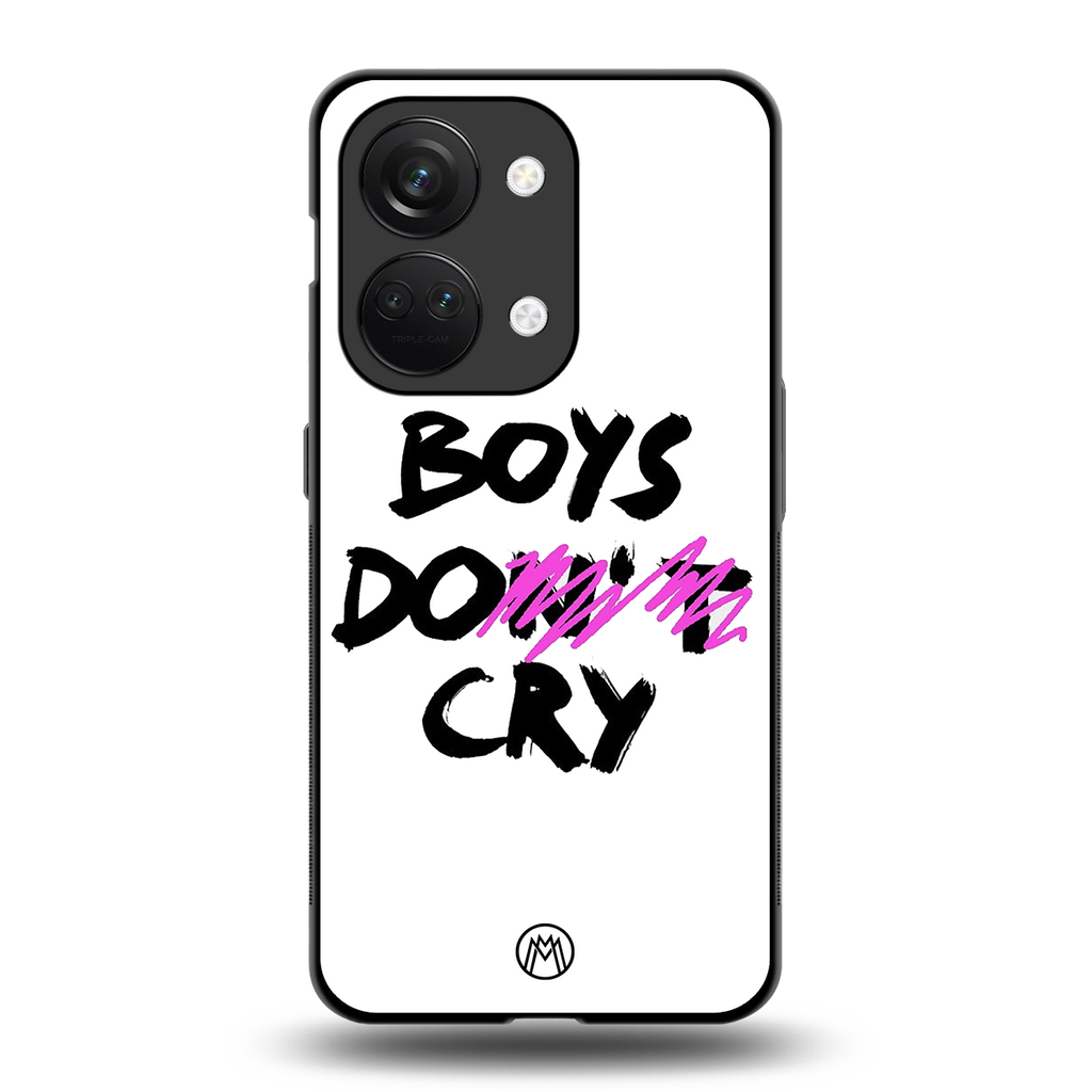 boys do cry back phone cover | glass case for oneplus nord 3