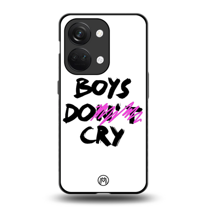 boys do cry back phone cover | glass case for oneplus nord 3