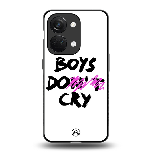 boys do cry back phone cover | glass case for oneplus nord 3
