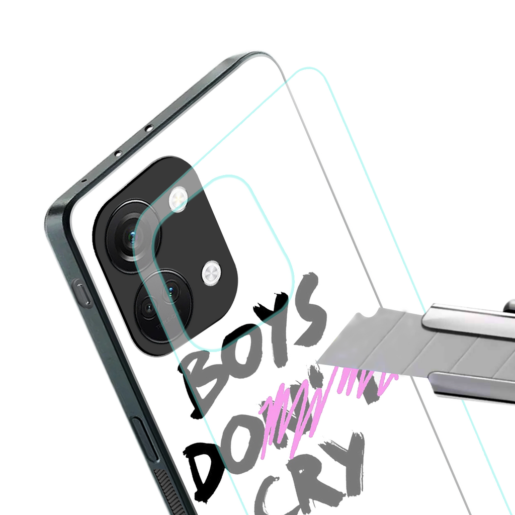 boys do cry back phone cover | glass case for oneplus nord 3