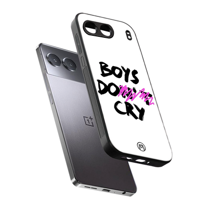 boys do cry back phone cover | glass case for oneplus nord 4