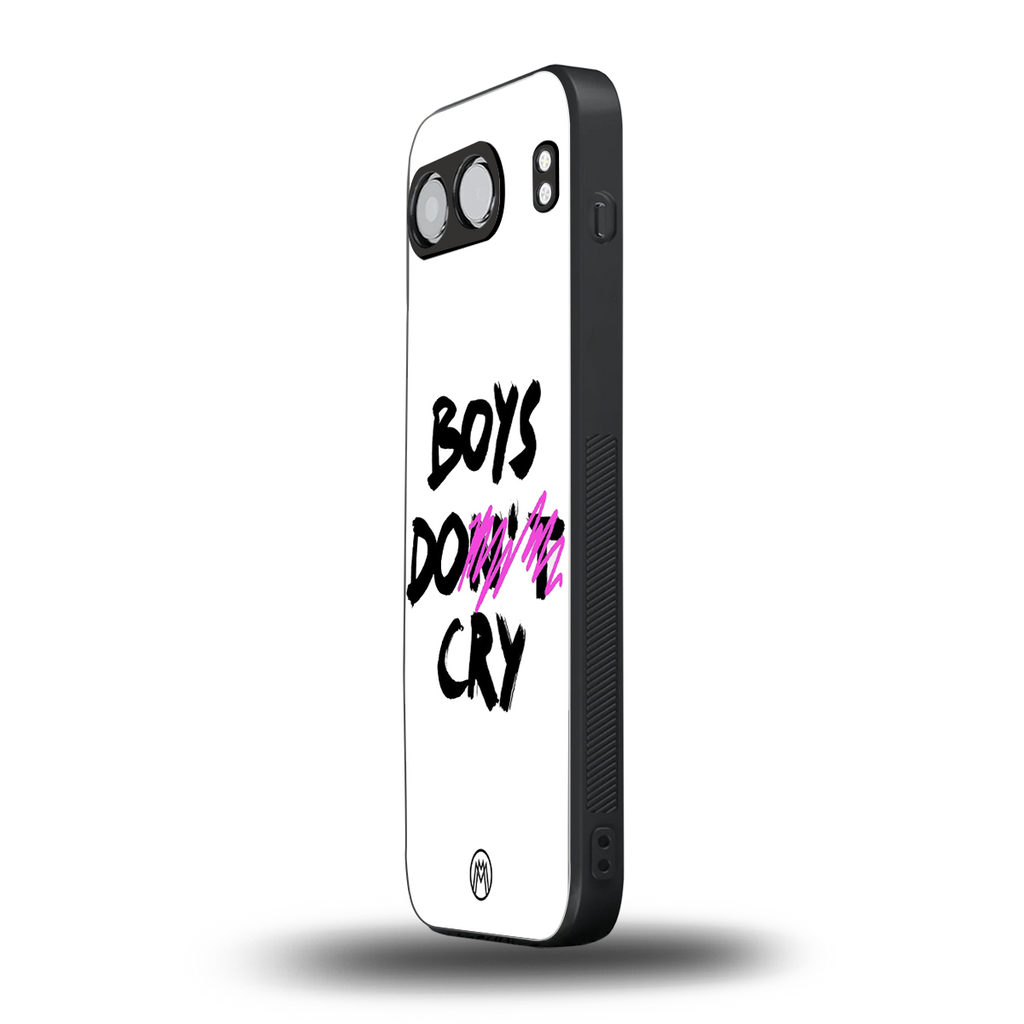 boys do cry back phone cover | glass case for oneplus nord 4