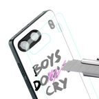 boys do cry back phone cover | glass case for oneplus nord 4