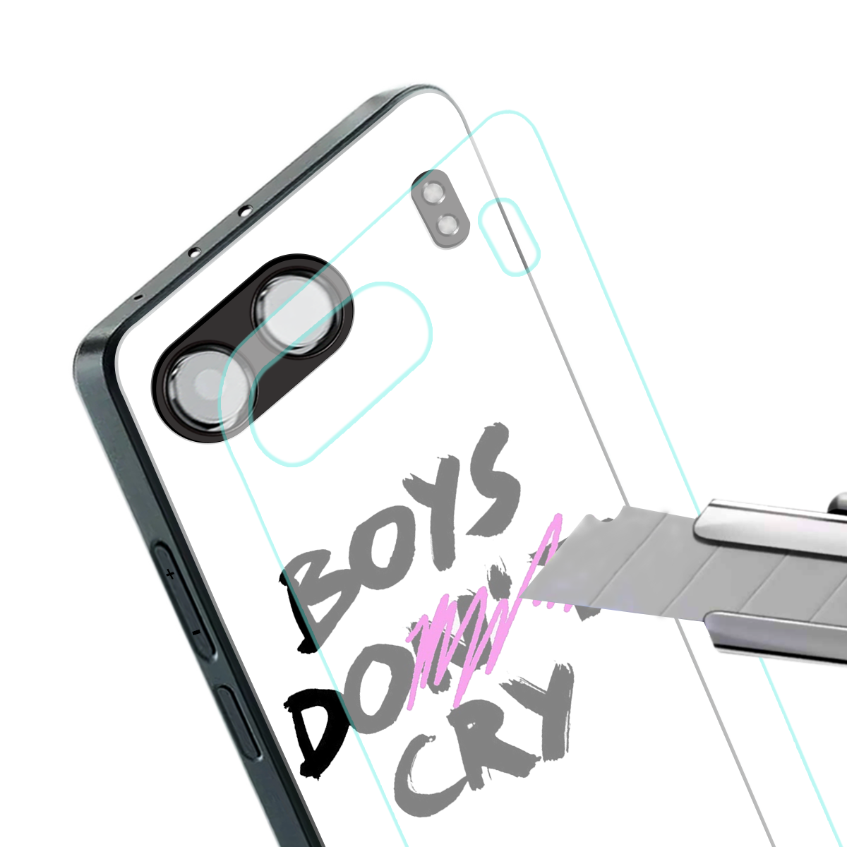boys do cry back phone cover | glass case for oneplus nord 4