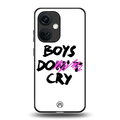 boys do cry back phone cover | glass case for oneplus nord ce 3