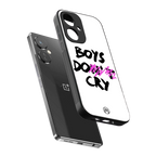 boys do cry back phone cover | glass case for oneplus nord ce 3