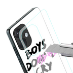 boys do cry back phone cover | glass case for oneplus nord ce 3