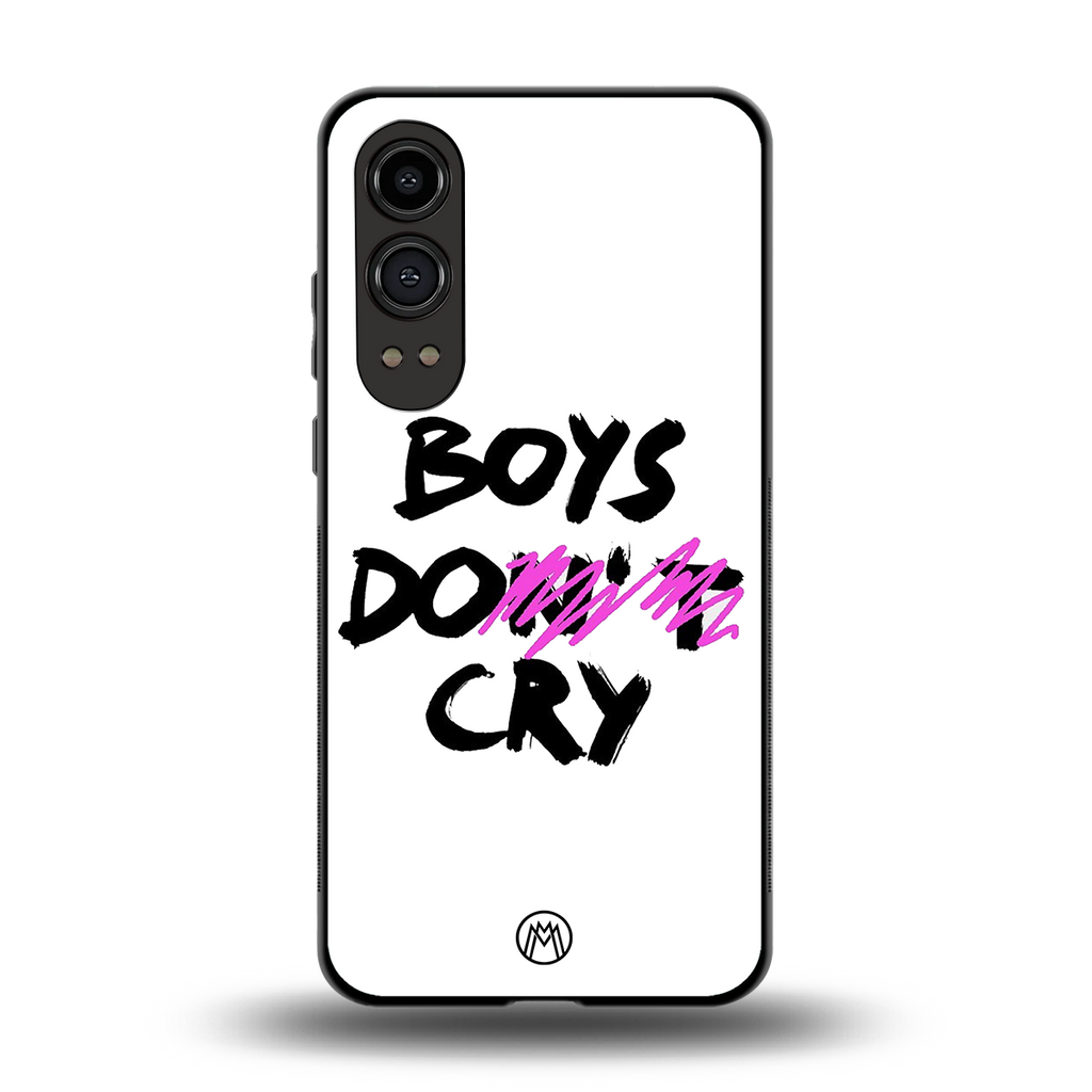 boys do cry back phone cover | glass case for oneplus nord ce 4 lite