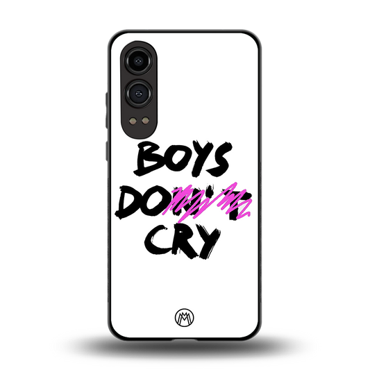 boys do cry back phone cover | glass case for oneplus nord ce 4 lite