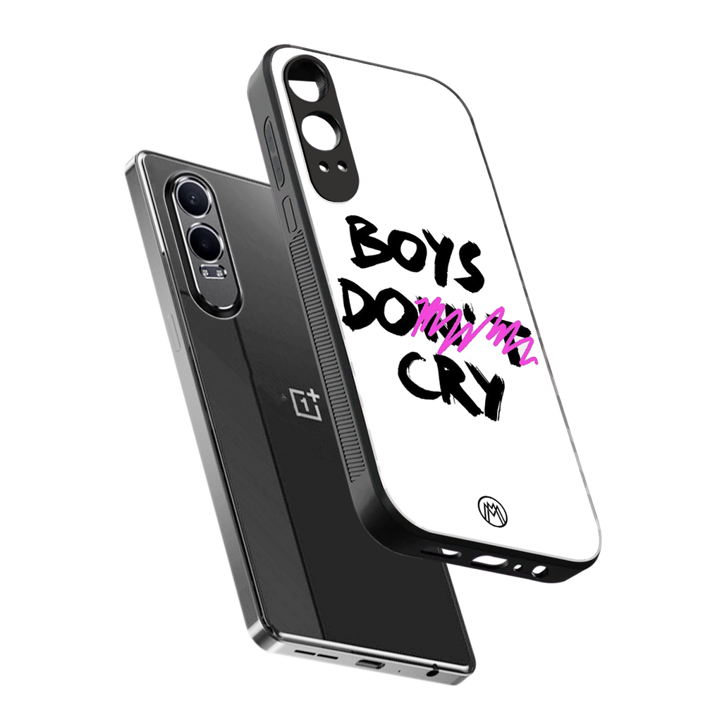 boys do cry back phone cover | glass case for oneplus nord ce 4 lite
