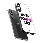 boys do cry back phone cover | glass case for oneplus nord ce 4 lite