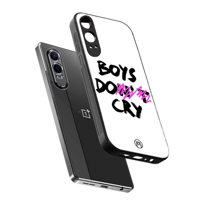 boys do cry back phone cover | glass case for oneplus nord ce 4 lite