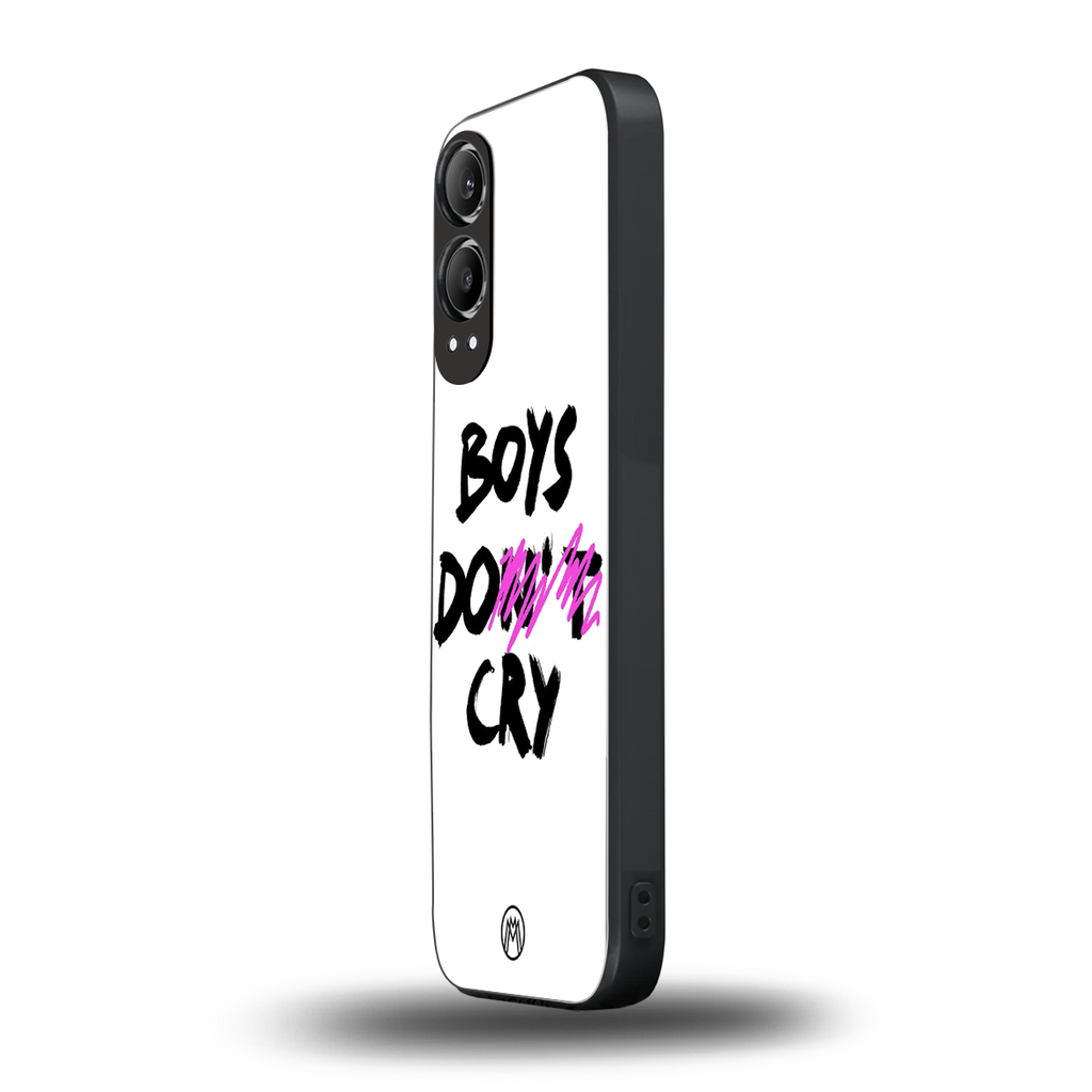 boys do cry back phone cover | glass case for oneplus nord ce 4 lite