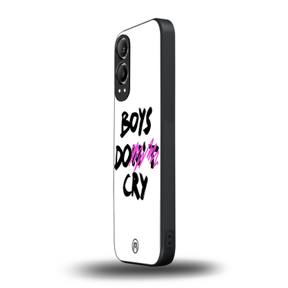 boys do cry back phone cover | glass case for oneplus nord ce 4 lite