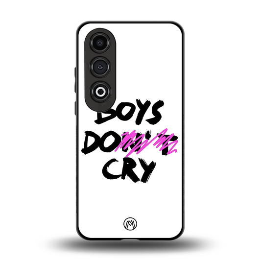 boys do cry back phone cover | glass case for oneplus nord ce 4