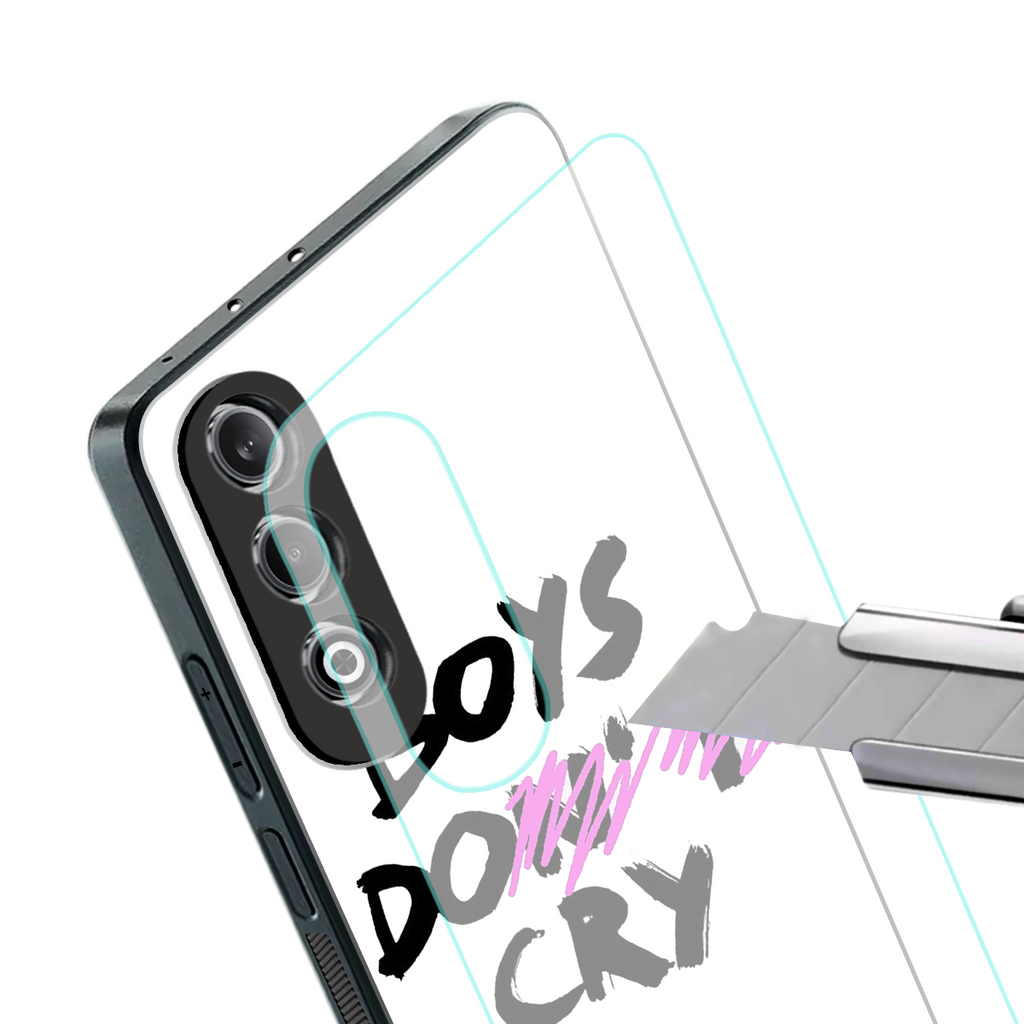 boys do cry back phone cover | glass case for oneplus nord ce 4