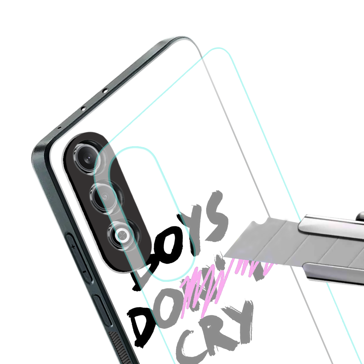 boys do cry back phone cover | glass case for oneplus nord ce 4