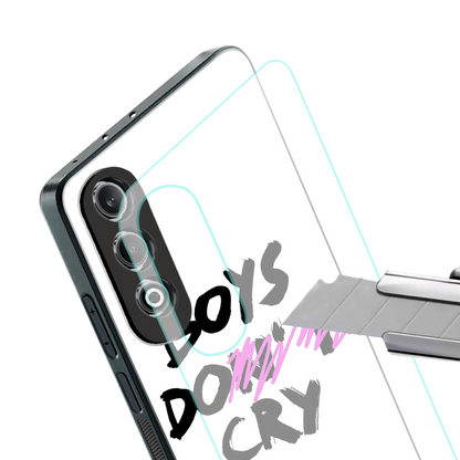 boys do cry back phone cover | glass case for oneplus nord ce 4