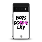 boys do cry back phone cover | glass case for google pixel 6 pro