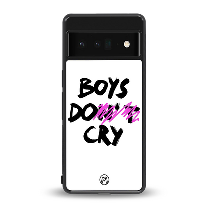 boys do cry back phone cover | glass case for google pixel 6 pro