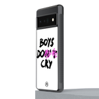boys do cry back phone cover | glass case for google pixel 6 pro