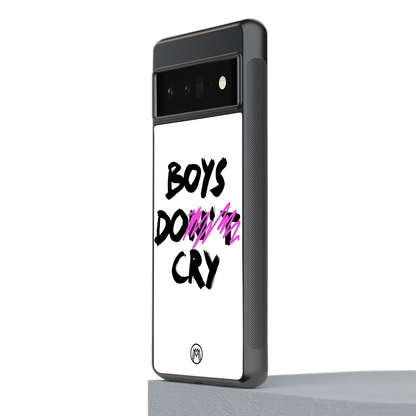 boys do cry back phone cover | glass case for google pixel 6 pro