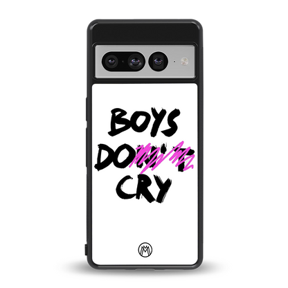boys do cry back phone cover | glass case for google pixel 7 pro